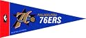 NBA Mini Philadelphia 76ers Pennant, (2-Pack)