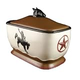 BREAD BOX, TOAST JAR COWBOY WESTERN DECOR 