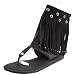 Koolaburra Women's Kythira Fringe Ankle-Strap Sandal