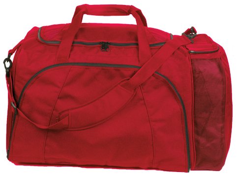 Champion Sports Football Equipment Bag, Red