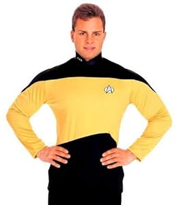 Star Trek The Next Generation Crew Shirt - Gold Size S
