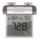 Chaney Instrument Outdoor Large Digital Window Thermometer
