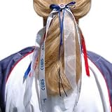 Chicago Cubs Ribbon Hair Tie