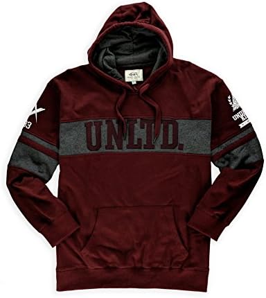 Ecko Unltd. Mens Underwraps Crew Hoodie Sweatshirt Winered M