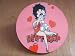 BETTY BOOP Light switch Cover 5 Inch Round (12.5 cms) Switch plate Switchplate