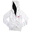 Fox Racing Honda Girls Girls Hoody Racewear Sweatshirt w/ Free B&F Heart Sticker Bundle - White