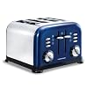 Morphy Richards Accents 44730 4 Slice Toaster, Blue