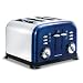 Morphy Richards Accents 44730 4 Slice Toaster, Blue