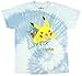 Pokemon Pikachu Crash Mens Tie Dye Shirt (Large 42/44)