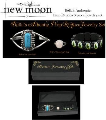 Twilight Saga NEW MOON Merchandise Bella's Authentic Prop Replica Jewelry Box Set Collection