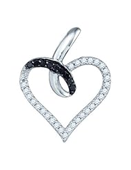 0.26CT DIAMOND HEART PENDANT