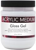 Art Advantage 8-Ounce Acrylic Gloss Gel. Medium