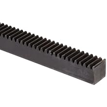 Martin Gear Rack, 20° Pressure Angle, 2 feet Long, High Alloy Steel, Inch