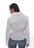 Fender Womens Iron Sea Long Sleeve White Cross Rocker Shirt Small - XL