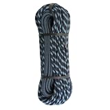 New England Ropes Glider 9.9mm Dynamic Climbing Rope - Bi-Pattern - Standard Dry