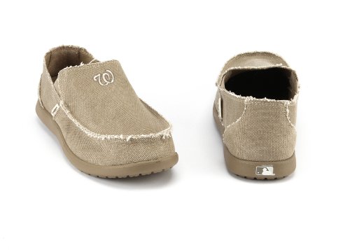 MLB Washington Nationals Men's Slip-On Santa Cruz Loafer Shoe By Crocs, Khaki, 11 at Amazon.com