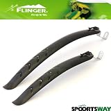 FLINGER SW-670FR ロード/クロスバイク専用フェンダー ブラック