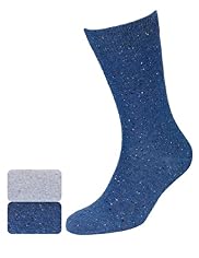 2 Pairs of North Coast Cotton Rich Flecked Socks