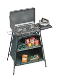 SunnGas Cuisine Chef - Double plaque de cuisson avec garde-manger
