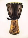 Produkt-Bild: 60cm Djembe Trommel Bongo Drache Super Sound