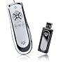 SP400 Smart-Pointer (Silver) 2.4Ghz RF Wireless Presenter with Mouse Function and Laser Pointer