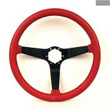 Silver 80-82 Stock Leather Corvette Steering Wheel Exact Reproduction