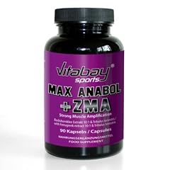 Anabol Max - mit ZMA - Extreme Muscle - 950 mg - 90 Kapseln - Testosteron und Anabolic Booster - fettfreier Muskelmasse - Anti-�strogen Formel -