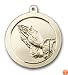 14kt Gold Praying Hand Medal