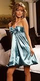 EM-8419 Elegant Strapless Satin Bubble Dress ~ Alana Collection