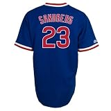 Ryne Sandberg Chicago Cubs Majestic Royal Cooperstown Replica Jersey - L