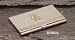 Executive Lawyer Gift Legal Scales Business Card Case Holder in Brass, Silver & Gold Plated