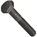 Grade 5 Plain Steel Hex Cap Screw, 1/4" - 20, 1-1/2 inches Length, Partially Threaded, (Pack of 100)