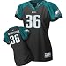 Brian Westbrook Black Reebok Field Flirt Philadelphia Eagles Women's Jersey - X-Large