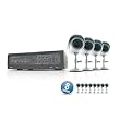 SVAT CV501-16CH-007 Do-it-Yourself DVR Security System with 8 Indoor/Outdoor Night Vision CCD Surveillance Cameras and Smartphone Compatibility