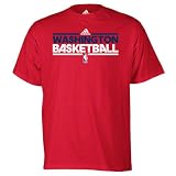 Washington Wizards Red adidas 2011-2012 On-Court Practice T-Shirt