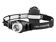 Zweibr�der LED Lenser H7 PowerLED Kopflampe schwarz in Retailverpackung