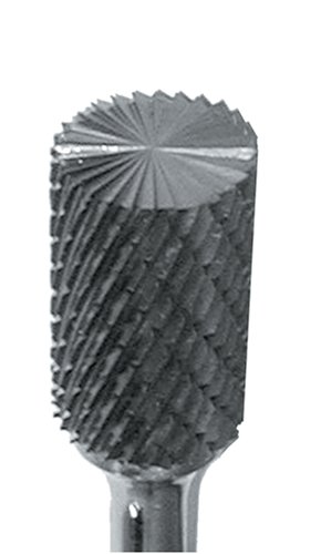 SAIT 45111 Tungsten Carbide Die Grinder Bur SB1 Double Cut/Alternate Cut 1/4 x 5/8 x 1/4