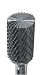 SAIT 45113 Tungsten Carbide Die Grinder Bur SB5 Double Cut/Alternate Cut 1/2 x 1 x 1/4