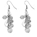 Acosta Jewellery - White Moonstone Bead - Cluster Fashion Earrings