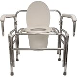 Bariatric Bedside Commode Size: 24 W / 850 lbs