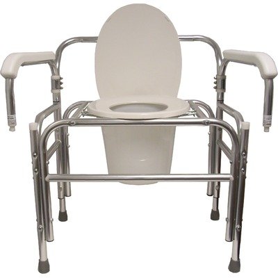 Bariatric Bedside Commode Size: 24 W / 850 lbs