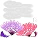 Funshowcase Fancy Fan Resin Casting Mold Mini 3inch Stick with Thread and Nail Set