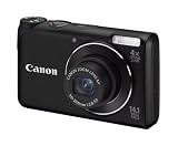 Canon Powershot A2200 Fotocamera Digitale 14.5 Megapixel, colore: Nero