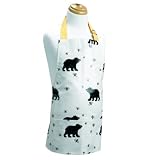 Kid's Vinyl Apron - Bear and Bees