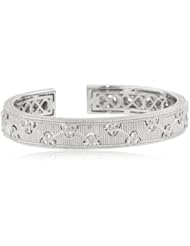 Judith Ripka "Gothic" Narrow Gothic Cuff Bracelet