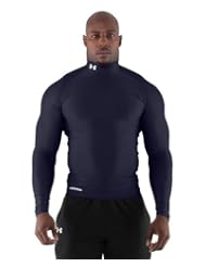 Sports: Under Armour Mens ColdGear? Evo Long Sleeve Compression Mock Extra Large Midnight Navy - Under Armour