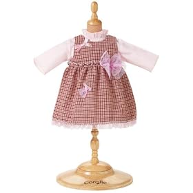 Corolle Classic Doll 17-inch Fashion Pretty in Pink Dress Set
