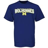 Michigan Wolverines Navy Blue Youth School Mascot T-shirt