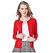 MIUK 2017 New Women's 100% Cashmere Cardigan Basic Slim Crewneck Sweater