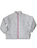 Private Label - Girls Lightweight Quilted Jacket, White